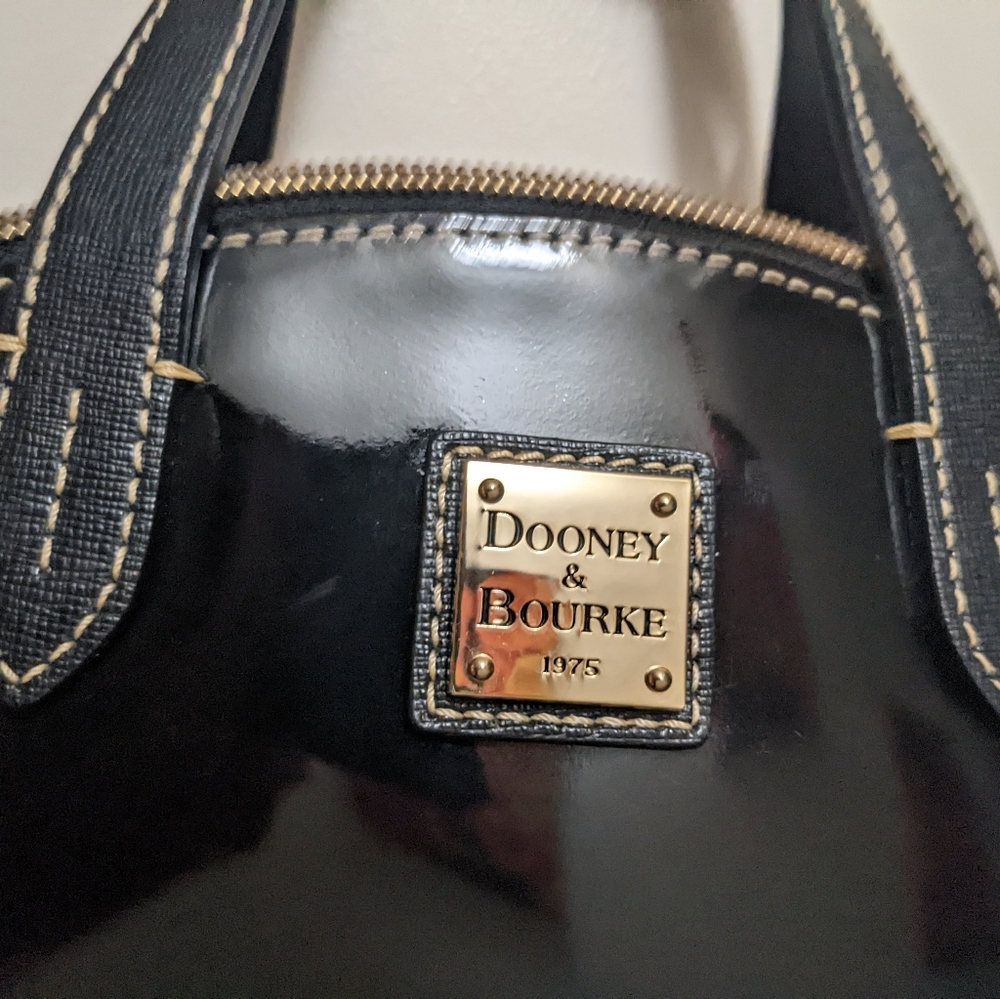 Dooney & Bourke Saffiano Ruby Satchel Crossbody in Black